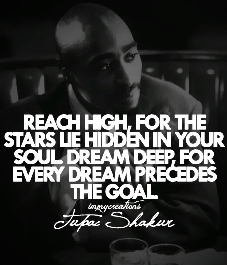 Tupac Inspirational Quote
 Inspirational Tupac Quotes