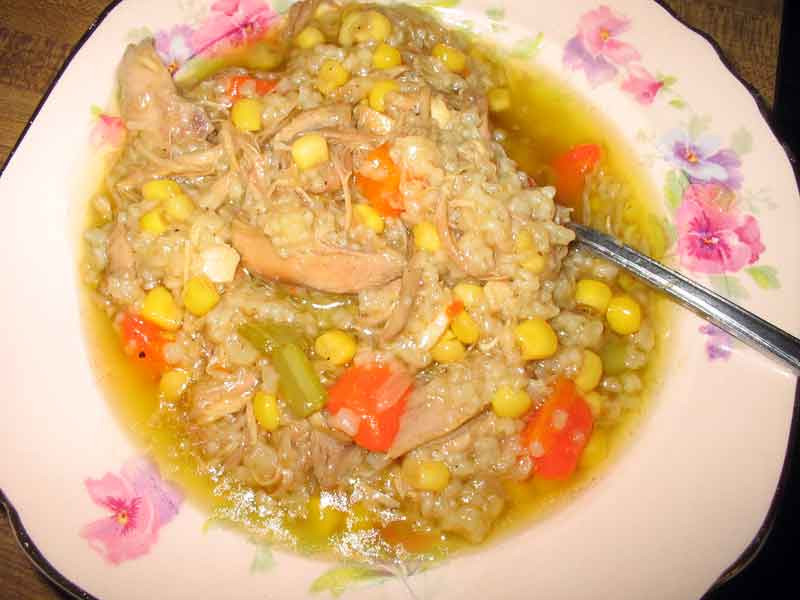 Turkey Carcas Soup Recipe
 Turkey Soup With Rice – Another Turkey Carcass Soup