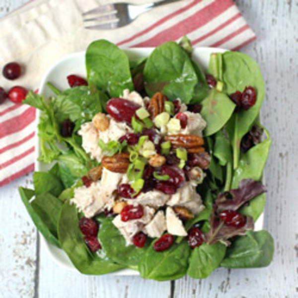 Turkey Cranberry Salad
 Turkey Cranberry Pecan Spinach Salad Recipe by Culinary