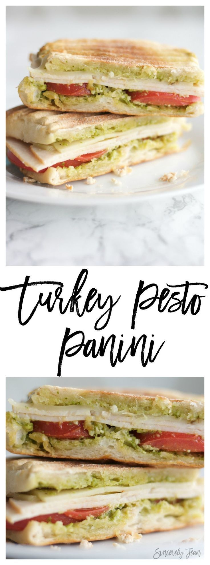 Turkey Panini Sandwiches Recipe
 Turkey Pesto Panini