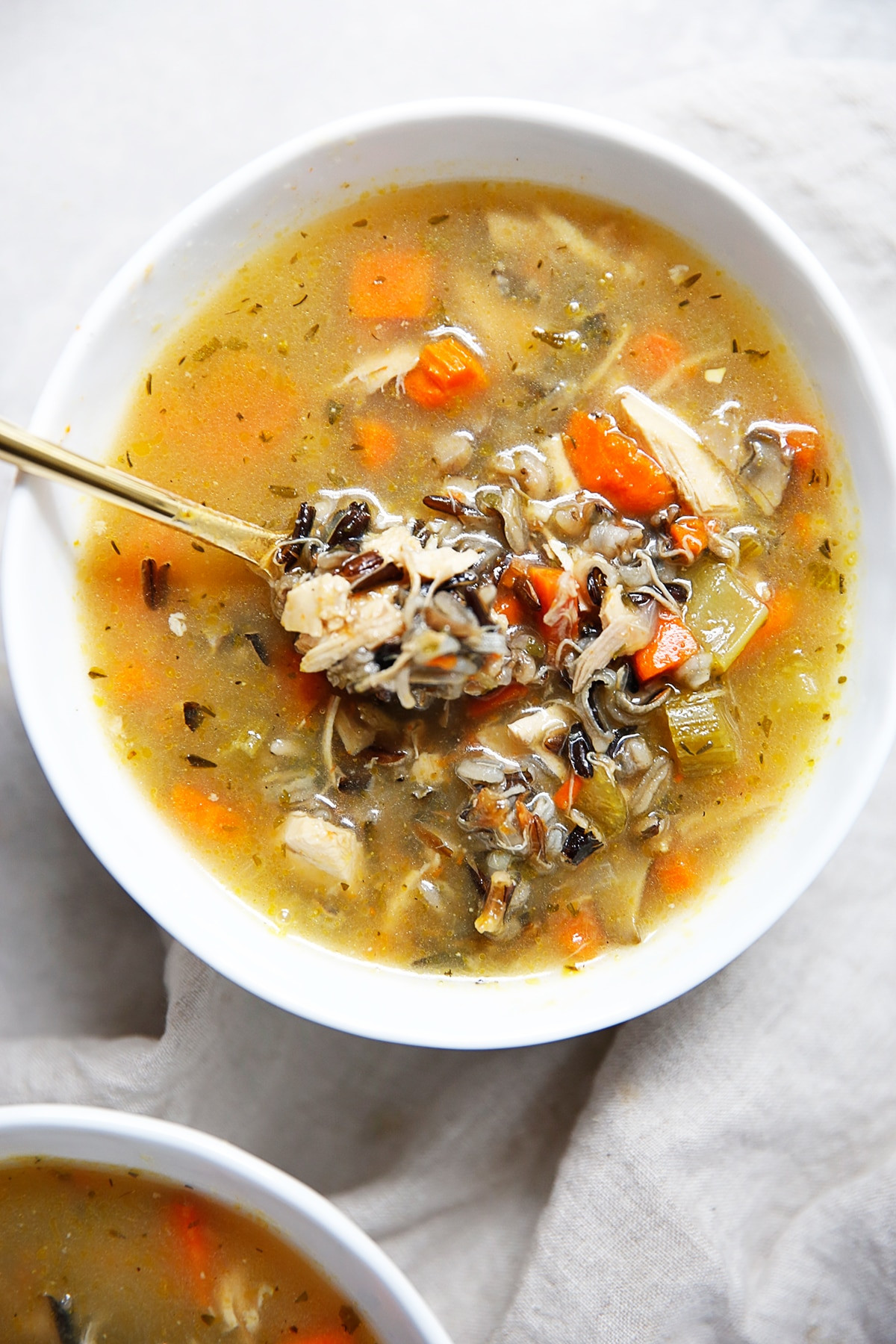 Turkey Rice Soup Recipe
 Turkey Wild Rice Soup from Leftover Turkey Lexi s Clean