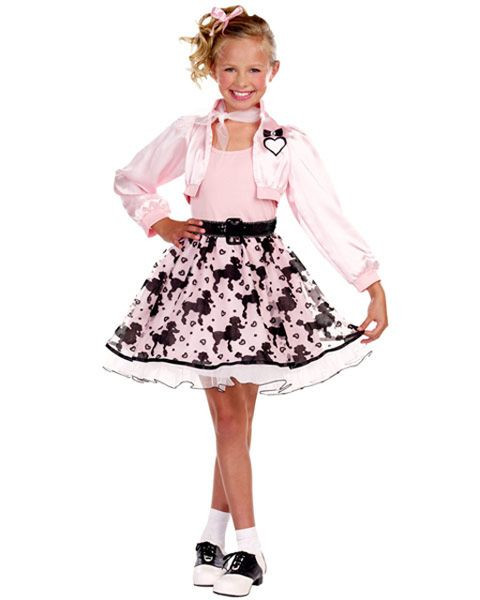 Tween Halloween Party Ideas
 Cute 50′s Pretty in Poodle skirt Halloween costumes for
