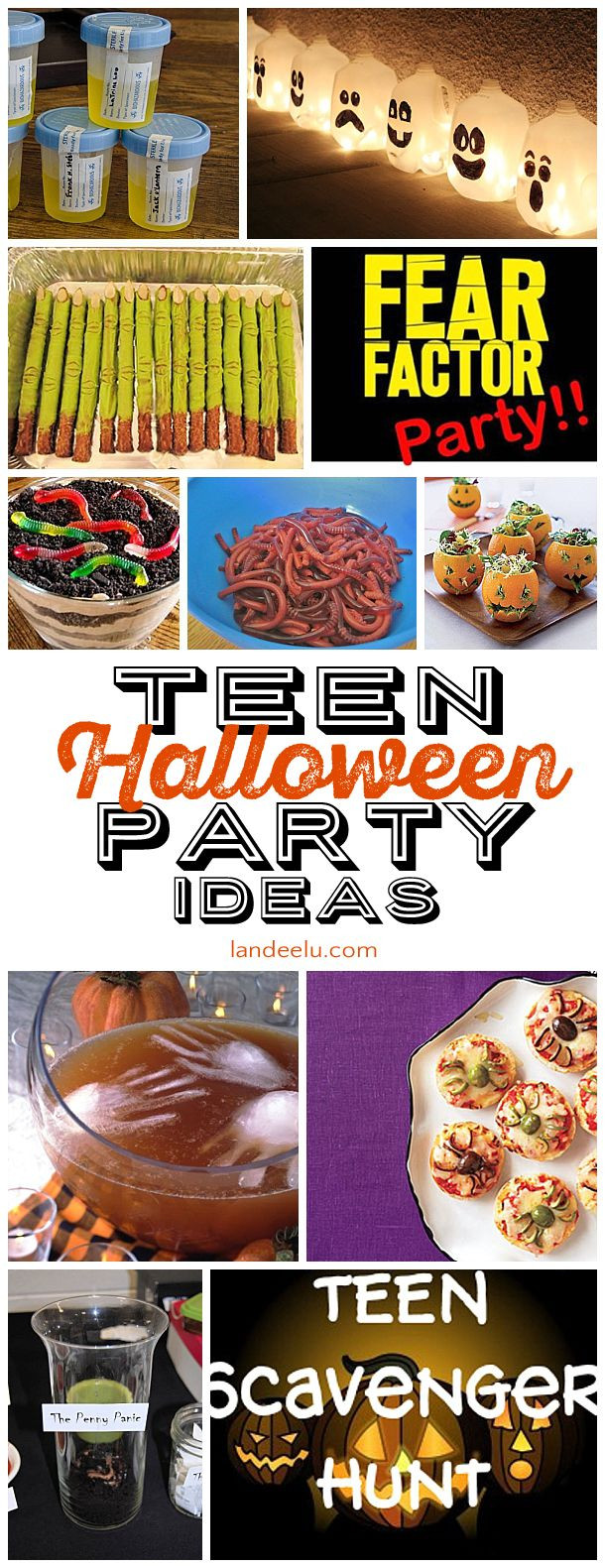 Tween Halloween Party Ideas
 Teen Halloween Party Ideas
