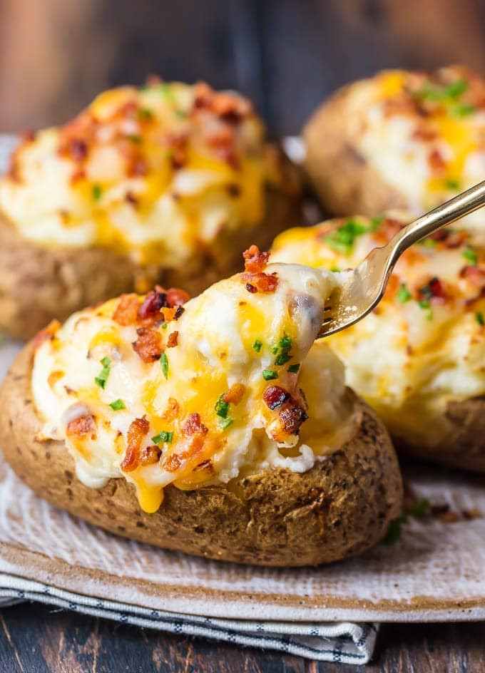 Twice Baked Potato Recipes
 BEST Twice Baked Potatoes Recipe VIDEO The Cookie Rookie