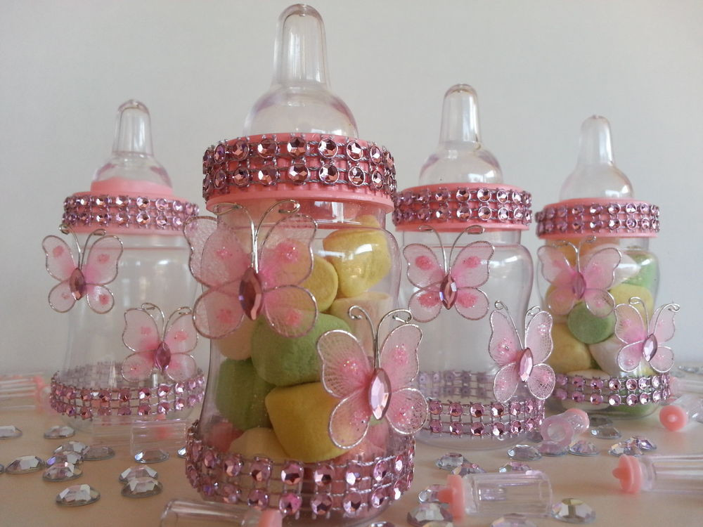 Twins Baby Shower Party Favors
 12 Fillable Butterfly Bottles Favors Prizes or Games Baby