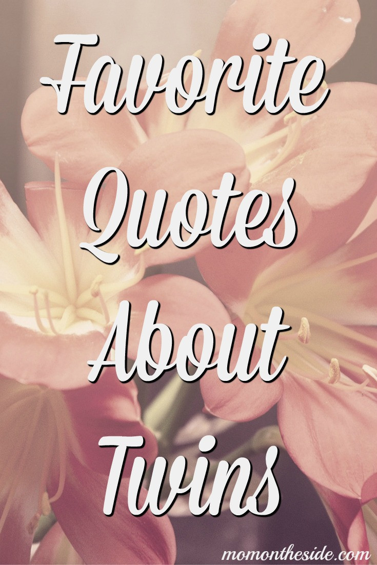 Twins Quotes Funny
 Favorite Quotes About Twins Mom on the Side