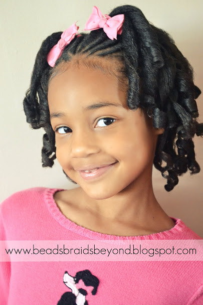Twisties Hairstyles For Girls
 Beads Braids and Beyond Little Girls Natural Hairstyle