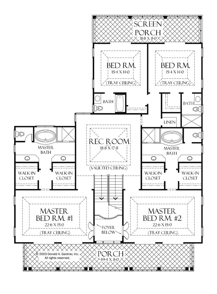 Two Master Bedrooms Floor Plans
 Cool Dual Master Bedroom House Plans New Home Plans Design