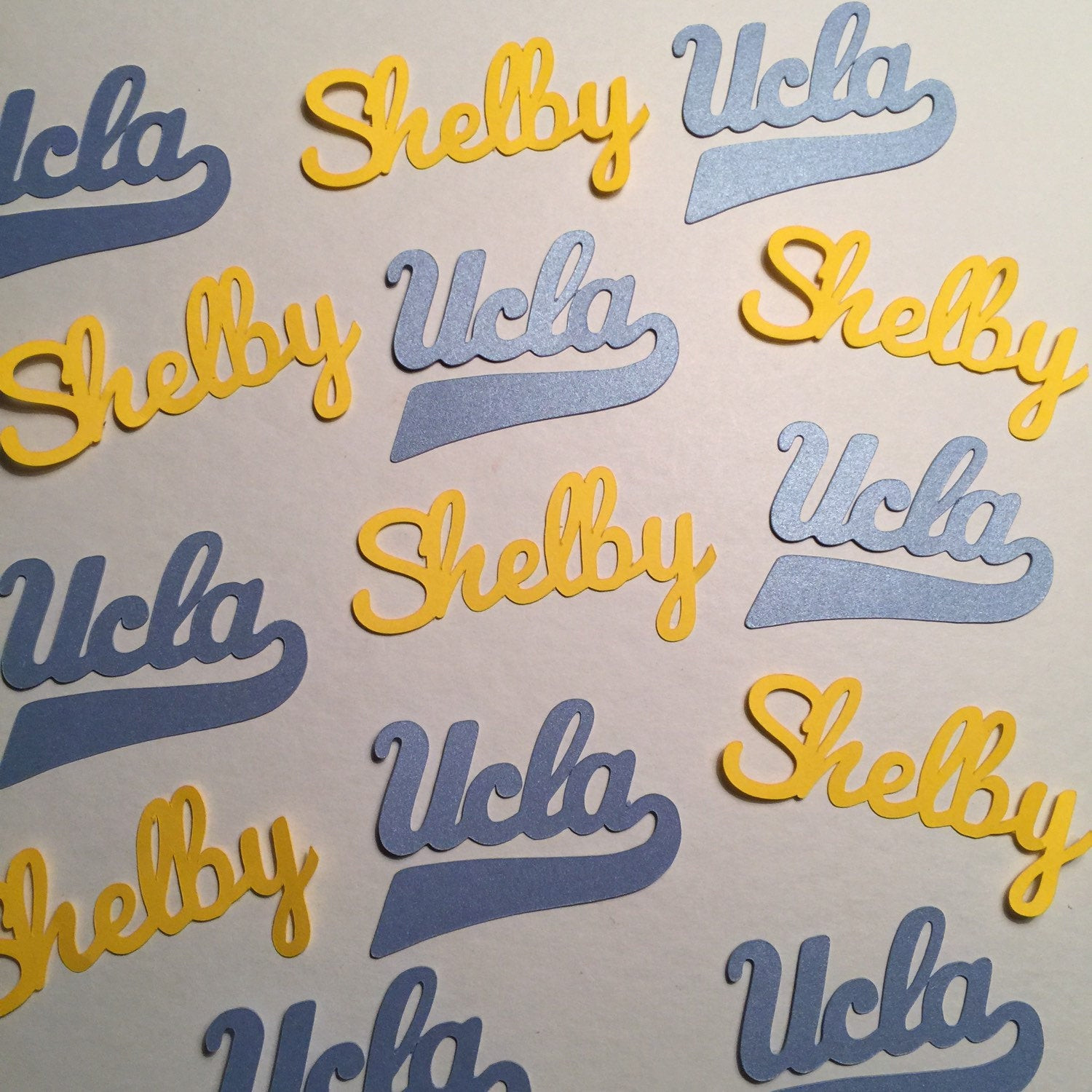 Ucla Graduation Party Ideas
 UCLA Bruins Blue & Yellow College Graduation Personalized