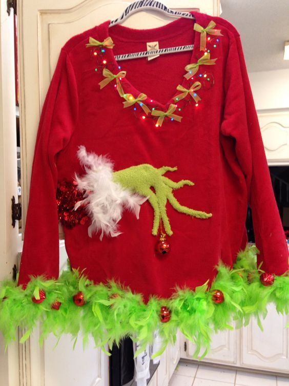 Ugly Christmas Sweater DIY Pinterest
 The 25 best Making ugly christmas sweaters ideas on