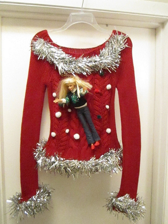 Ugly Christmas Sweater DIY Pinterest
 26 Easy DIY Ugly Christmas Sweater Ideas Snappy