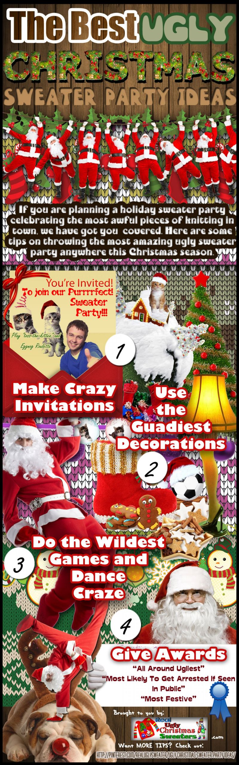 Ugly Christmas Sweater Party Decoration Ideas
 The Best Ugly Christmas Sweater Party Ideas