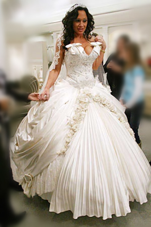 Ugly Wedding Gowns
 The Bridal Notebook Top 20 Ugliest Wedding Dresses