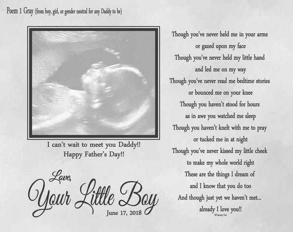 Unborn Baby Quotes For Daddy
 Daddy To Be Gifts Gift From Unborn Baby Expecting Father