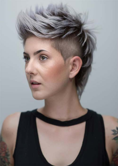 Undercut Hairstyle Female
 51 Edgy and Rad Short Undercut Hairstyles for Women Glowsly