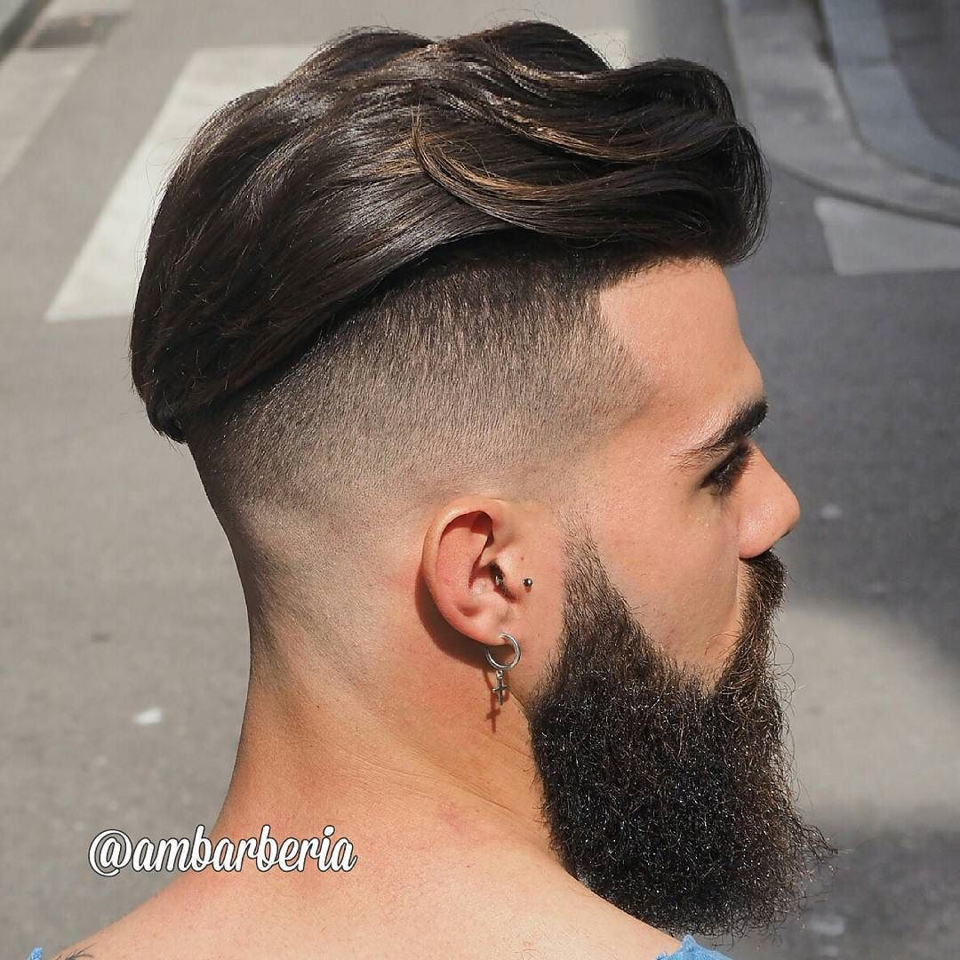 Undercut Hairstyle With Beard
 42 Undercut with beard styles for men