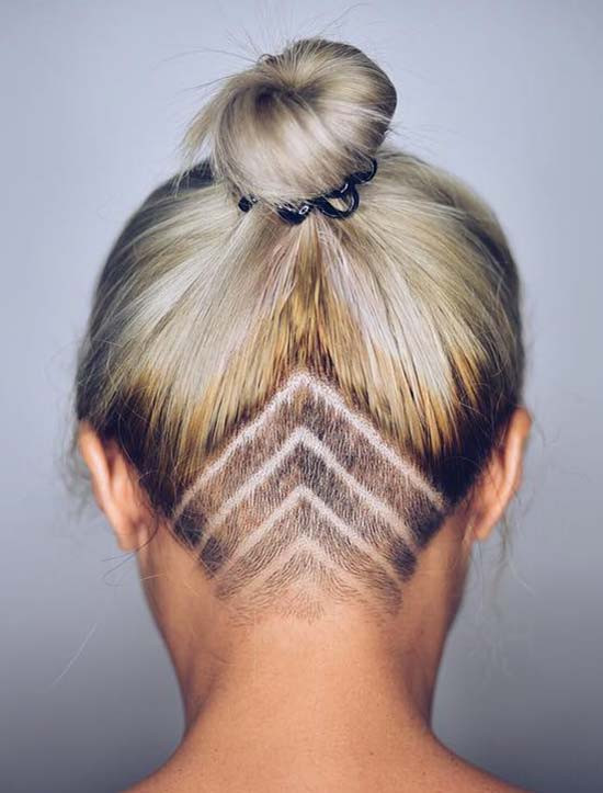 Undercut Hairstyle Women
 45 Undercut Hairstyles with Hair Tattoos for Women