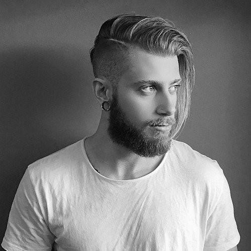 Undercut Hairstyles For Guys
 Undercut With Beard Haircut For Men 40 Manly Hairstyles