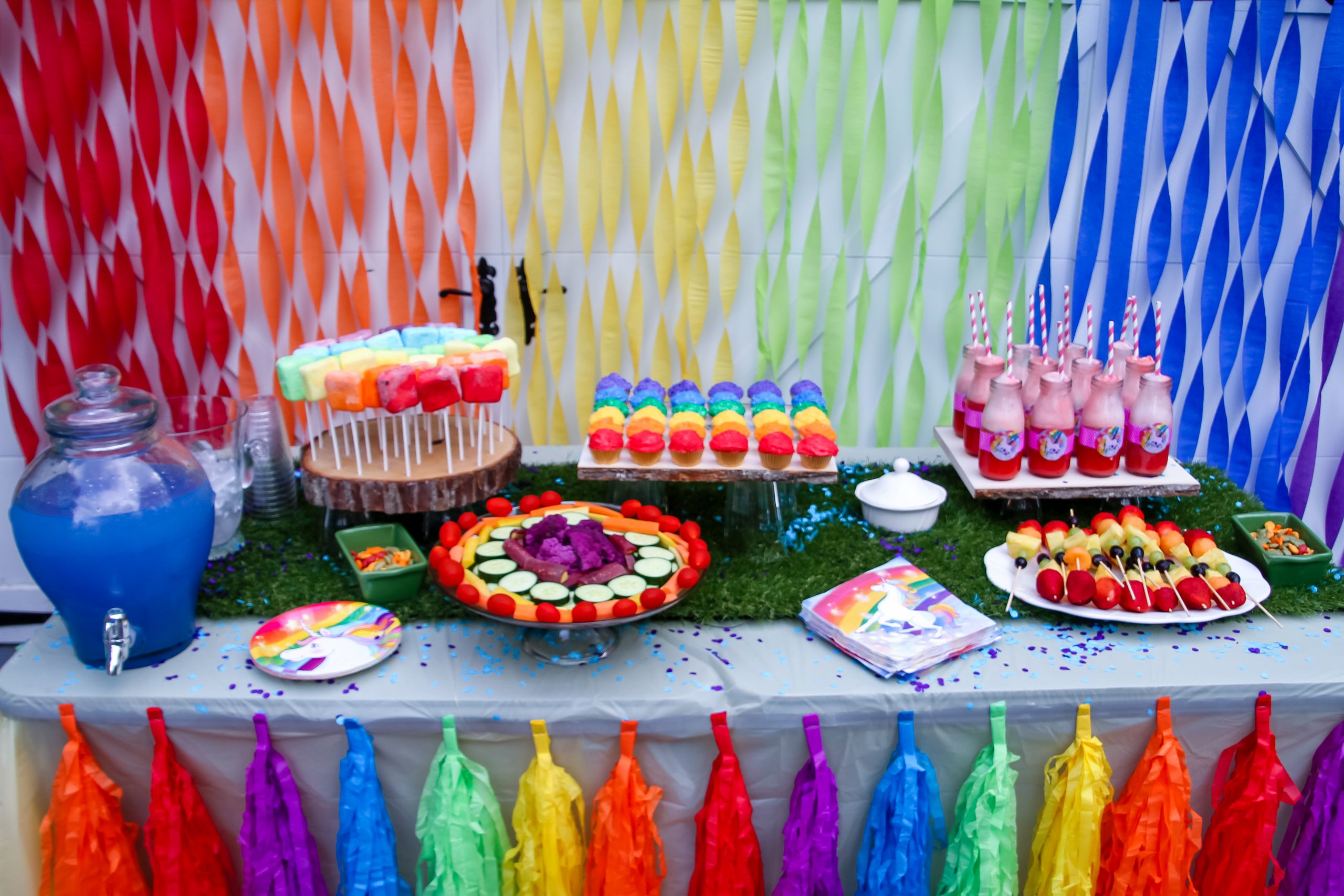 Unicorn And Rainbow Birthday Party Ideas
 Throw the ultimate unicorn rainbow unicorn party for a