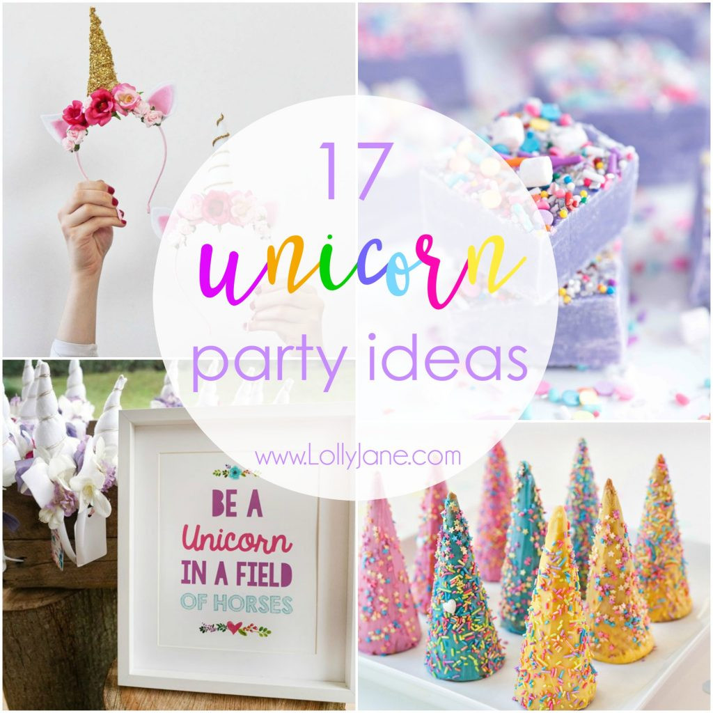 Unicorn Bday Party Ideas
 17 Unicorn Party Ideas To Throw The Ultimate Unicorn Party