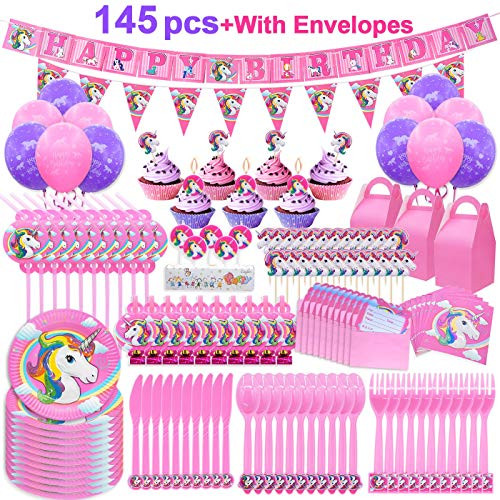 Unicorn Birthday Party Supplies
 Unicorn Birthday Party Decorations Amazon