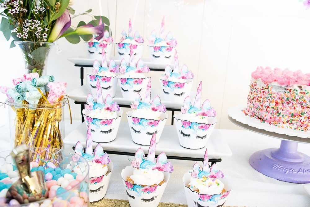 Unicorn Birthday Party Supplies
 Sparkling Unicorn Party Supplies and Inspiration TINSELBOX