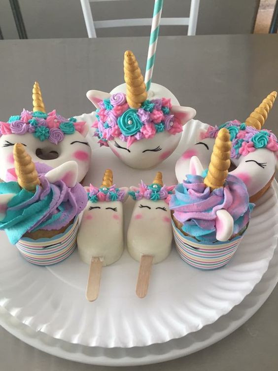 Unicorn Food Party Ideas
 Jello Ideas for Kids Birthday Parties cakes