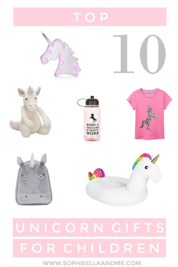 Unicorn Gifts For Kids
 Top 10 Unicorn Gifts For Children