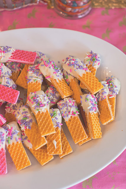 Unicorn Party Food Ideas Pony Tails
 Must Have Unicorn Party Food and Favors – Made It Ate It