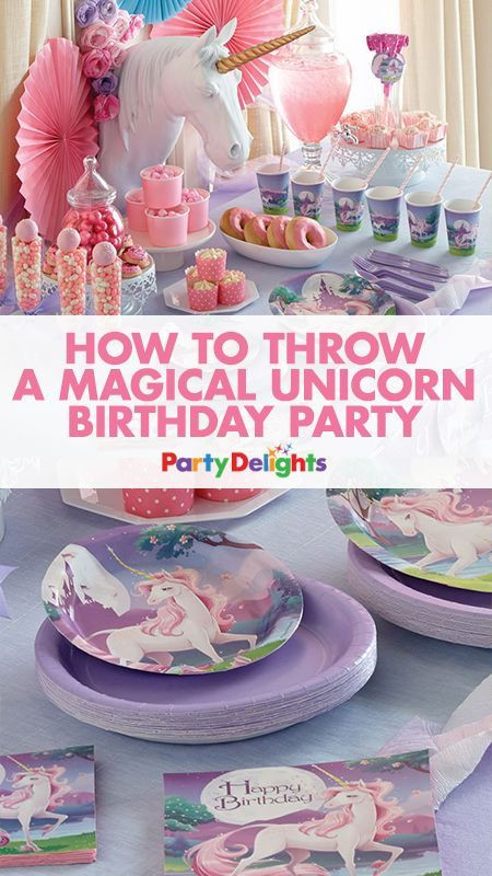 Unicorn Party Food Ideas Pony Tails
 How to Throw a Magical Unicorn Birthday Party