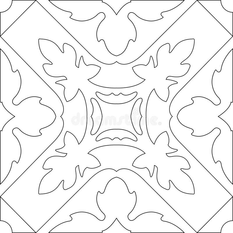 Unique Adult Coloring Books
 Unique Coloring Book Square Page For Adults Seamless