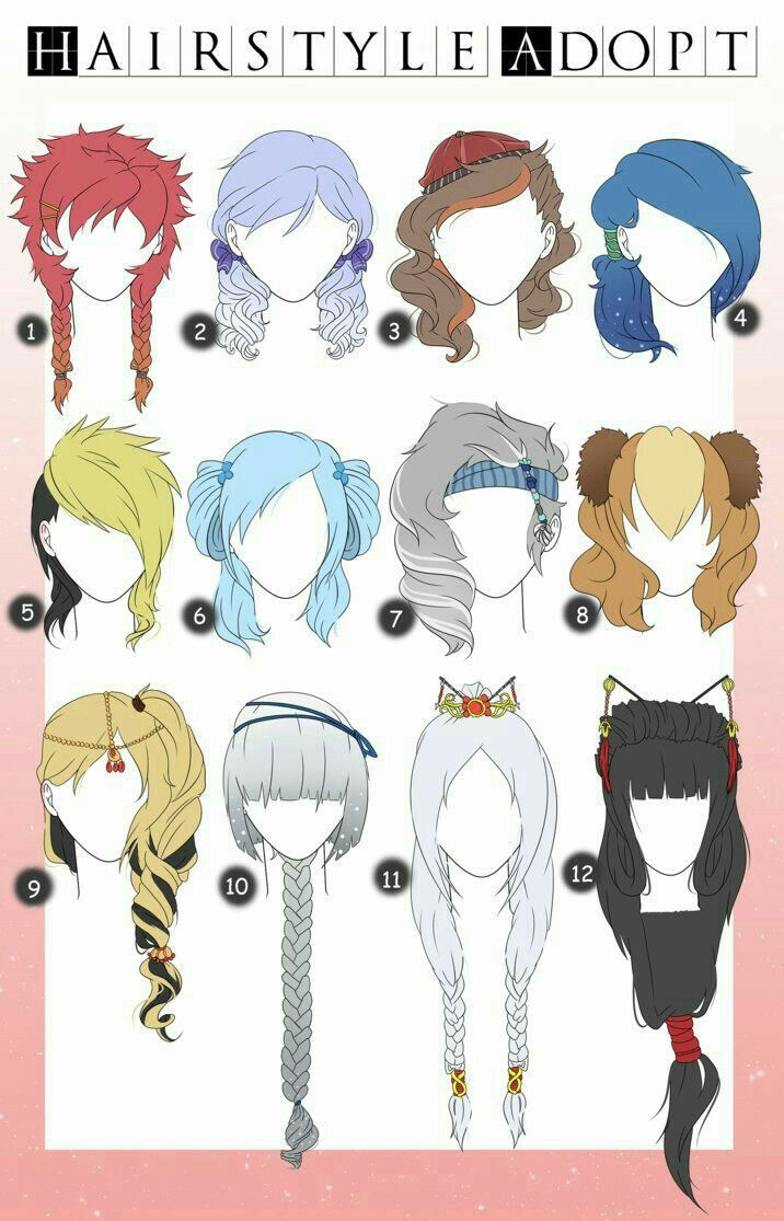 Unique Anime Hairstyles
 Best 25 Anime hair ideas on Pinterest