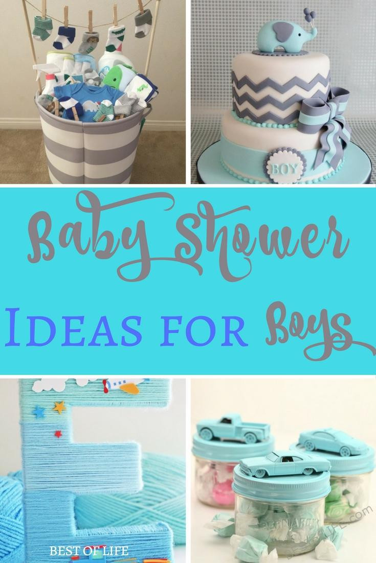 Unique Baby Shower Gift Ideas For Boy
 Baby Shower Ideas for Boys