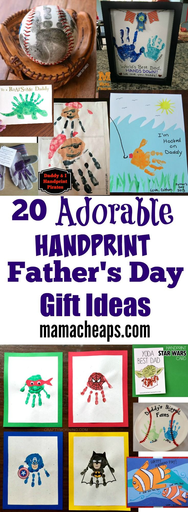 Unique First Father'S Day Gift Ideas
 20 Adorable Handprint Father s Day Gift Ideas