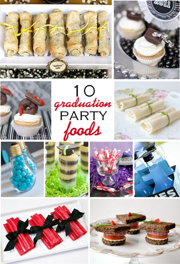 Unique Grad Party Food Ideas
 Graduation Party Food