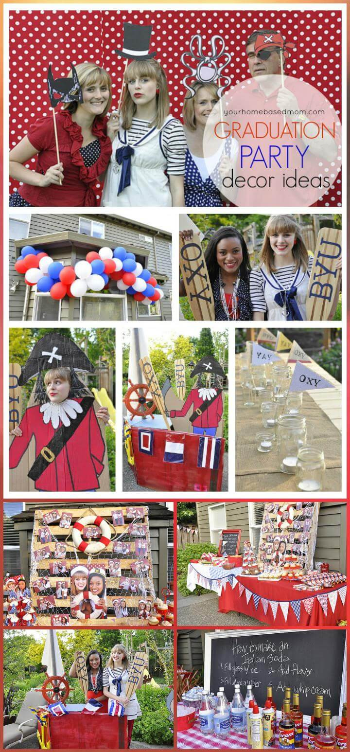 Unique Ideas For Graduation Party
 50 DIY Graduation Party Decorations & Themes ⋆ DIY Crafts