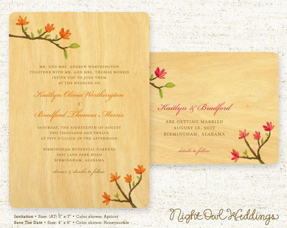 Unique One Of A Kind Wedding Invitations
 e of a kind real birch wood wedding invitations