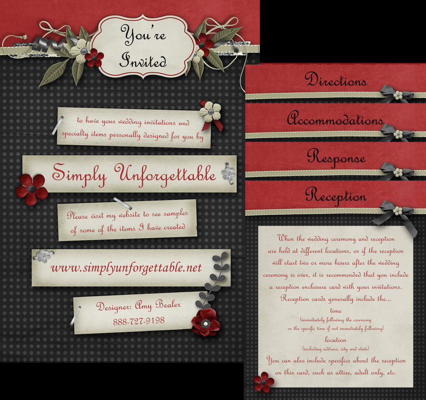 Unique One Of A Kind Wedding Invitations
 one of a kind Unique wedding invitations