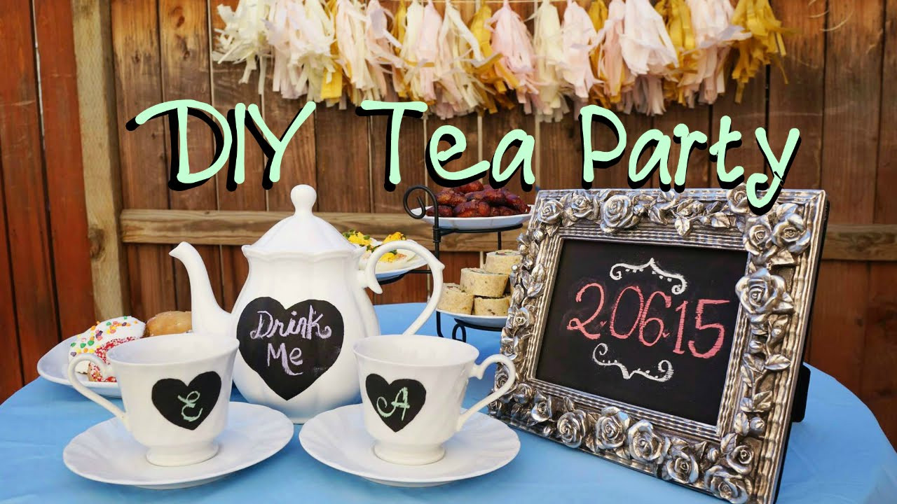 Unique Tea Party Ideas
 DIY Tea Party Decor ♥