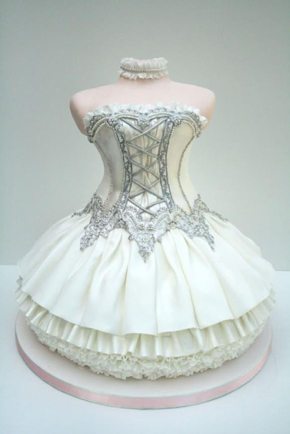 Unique Tea Party Ideas
 Special Ballet Dress Cake Design ♥ Unique Tea Party