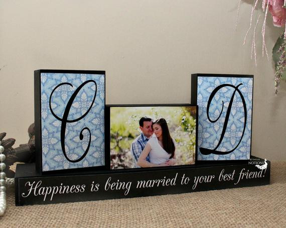 Unique Wedding Gift Ideas For Couples
 Personalized Unique Wedding Gift for Couples by TimelessNotion
