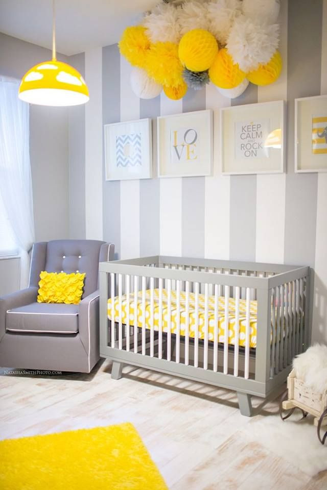 Unisex Baby Room Decor
 Uni contemporary nursery room decor
