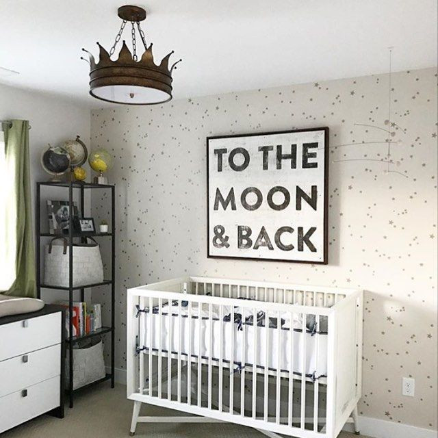 Unisex Baby Room Decor
 Illusion Collection Black and White Nursery Ideas