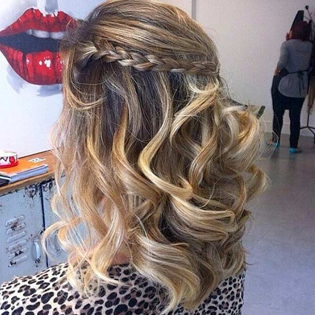 Up Hairstyles For Prom
 31 Half Up Half Down Prom Hairstyles