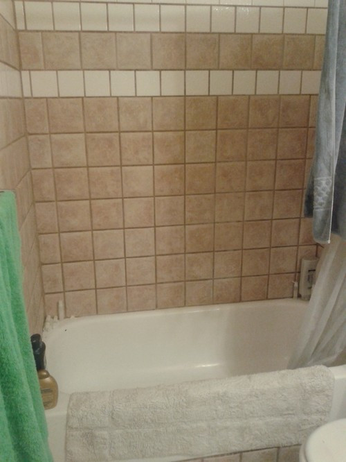 Update Bathroom Tile Without Replacing
 how to update bathroom without replacing this tile