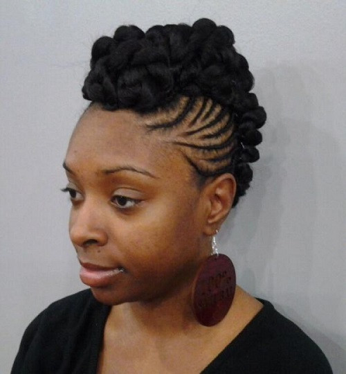 Updo Hairstyles For Natural Black Hair
 African American Hairstyles Trends and Ideas May 2013
