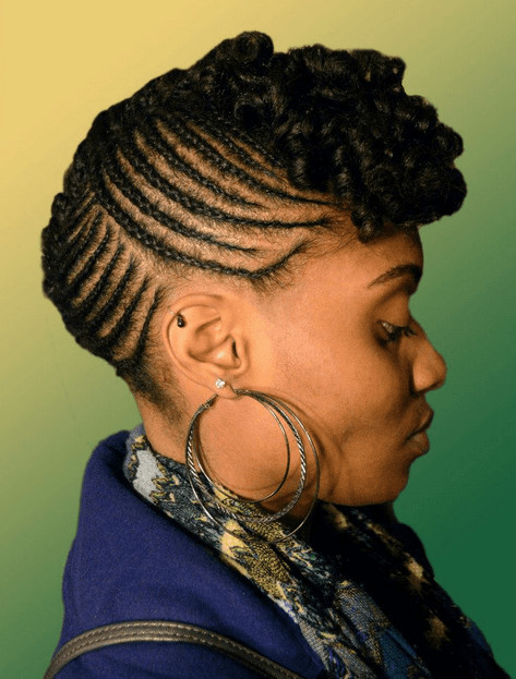 Updo Hairstyles For Natural Black Hair
 Hottest Natural Hair Braids Styles For Black Women in 2015