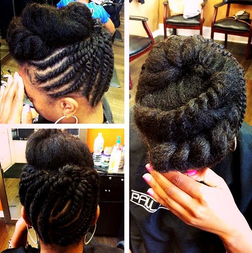 Updo Hairstyles For Natural Black Hair
 50 Cute Updos for Natural Hair