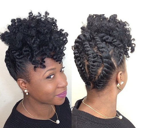 Updo Hairstyles For Natural Black Hair
 50 Updo Hairstyles for Black Women Ranging from Elegant to