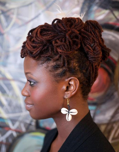 Updo Loc Hairstyles
 Loc Updos for Long Locks